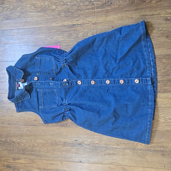 Vince Camuto Blue Denim Collared Dress - Picture 1 of 3